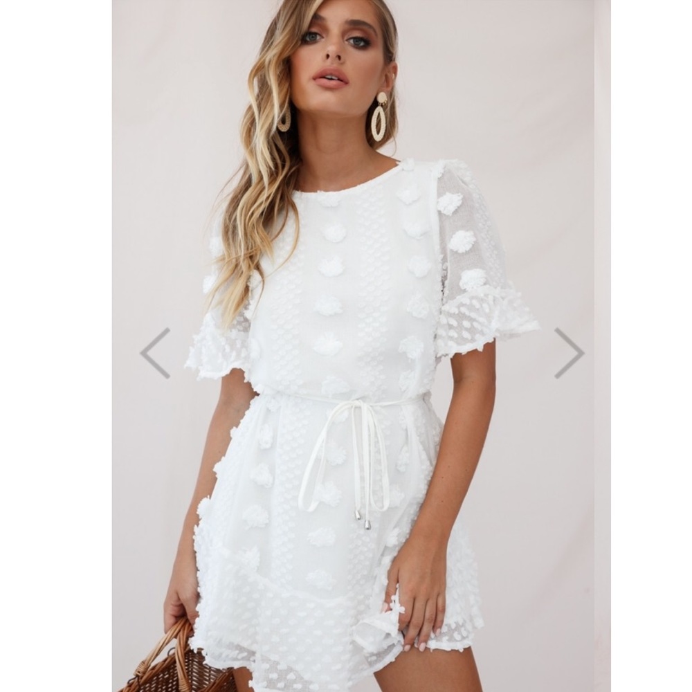 Selfie Leslie White Dress